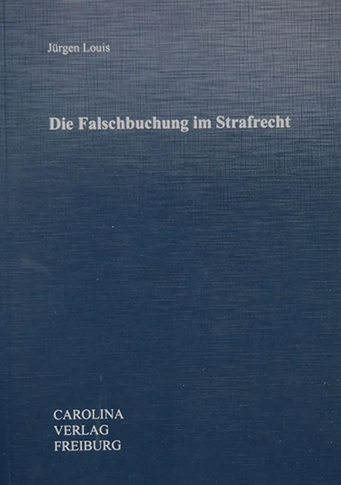Falschbuchung book
