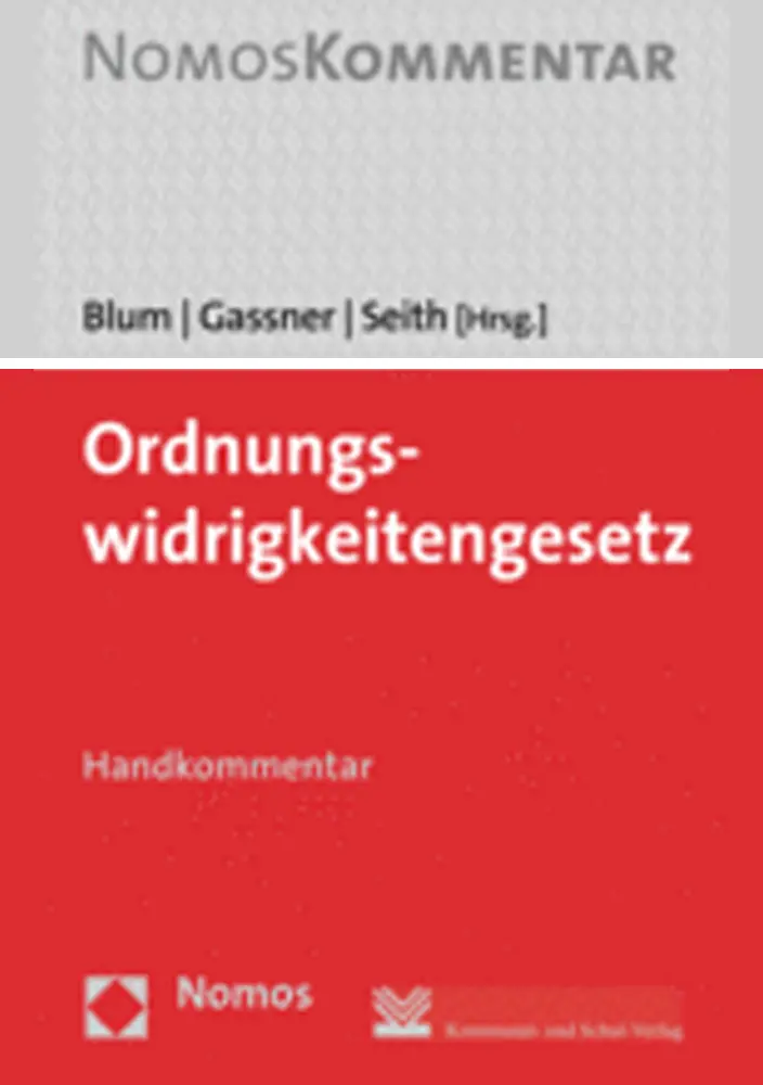HK OWiG book